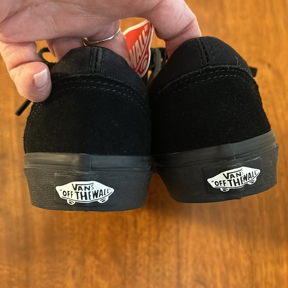 NEW Vans Okd Skool Shoe Black on Black Size 10 - Picture 3 of 8